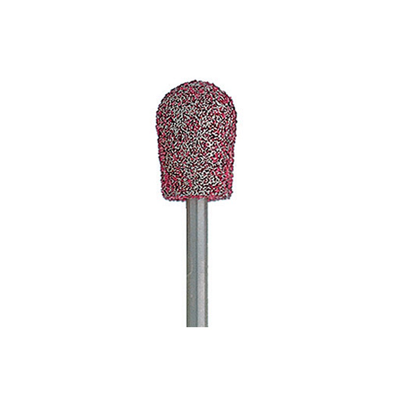 Fraise Rubis forme boule (diam. 8.5) pour pièce à main (PM) pour le traitement des callosités