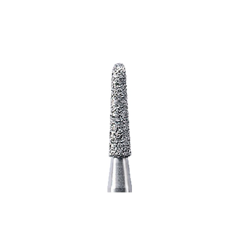Fraise diamantée 856 grain standard 1.6mm conique pour lissage des sillons et des ongles