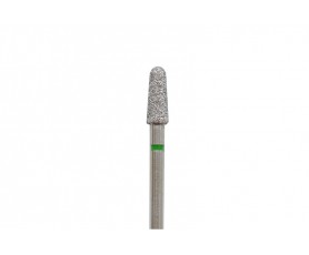 Fraise diamantée 6854R grain méga gros 3.5mm pour abrasion des hyperkératoses en podologie