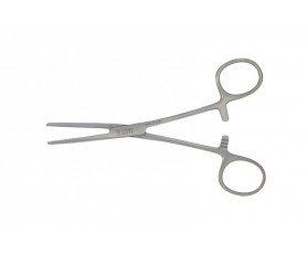 Pince de Kocher droite de 14 cm en inox pour la préhension et le maintien sécurisé en soin de pédicurie
