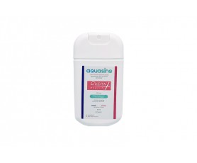 Spray désinfectant format carte Aquacard Aquasine 30ml, rechargeable, pour l'hygiène des mains et des petites surfaces