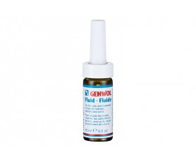 Flacon de Gehwol Fluide 15ml, traitement désinfectant et assouplissant pour les ongles et les peaux dures