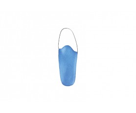 Paire de semelles 3/4 en polyuréthane souple bleu modèle PU Soft 7187 pour le confort quotidien