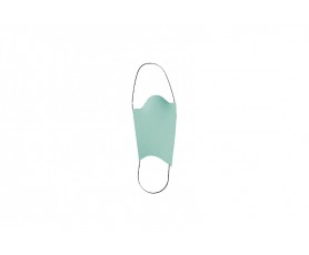 Élément moulé blanc BRC + Voûte 7521, un composant de podologie pour la correction du pied plat ou des métatarsalgies.