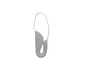 Paire d'anneaux talonniers Arciform pour décharge du talon en podologie