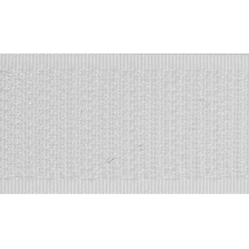 Rouleau de ruban auto-agrippant (crochet) blanc 20mm auto-adhésif pour orthèses et podologie (vendu au mètre)