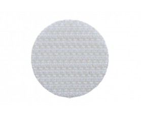 Boîte de 150 pastilles auto-agrippantes adhésives de type Crochets, diamètre 25mm, couleur blanche (CHOMD1315)