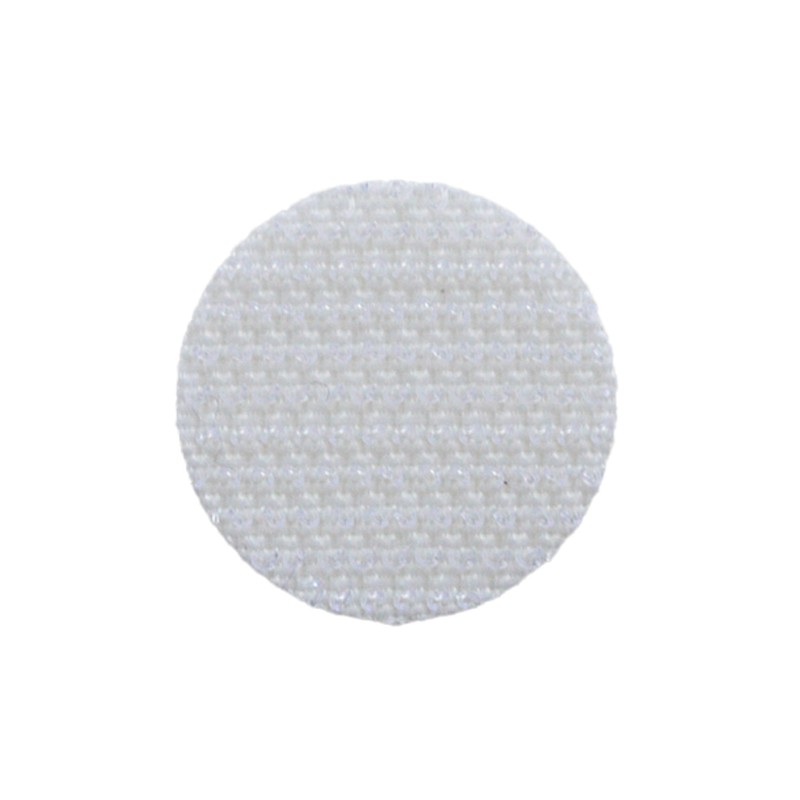 Boîte de 150 pastilles auto-agrippantes adhésives de type Crochets, diamètre 25mm, couleur blanche (CHOMD1315)