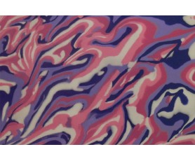 Matériau de recouvrement pour semelles motif Graffiti rose et noir en EVA, disponible en épaisseurs 1mm et 2mm