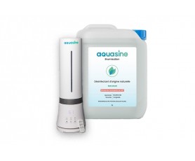 Diffuseur de désinfection atmosphérique grand format AquaHome XL pour cabinets médicaux, réservoir 9L, compatible Aquasine